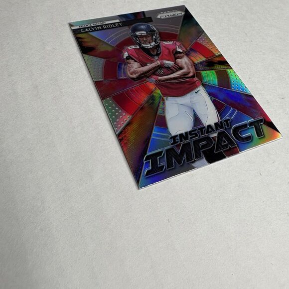 2018 Calvin Ridley Panini Prizm Instant Impact Silver Prizm Rookie Card #II-9 - Picture 2 of 6